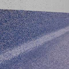 blue epoxy flooring